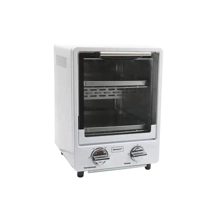 Мини-печь Bradex TK 0274, 1100 Вт, 5 л, конвекция, белая