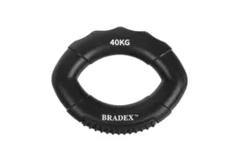 Кистевой эспандер 40 кг Bradex овальной формы (Resistance bands 80 LB) SF 0575 черный