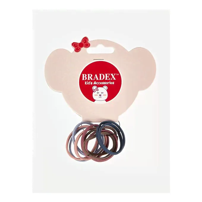 Резинки детские Bradex Kid's Accessories разноцветные 10 шт