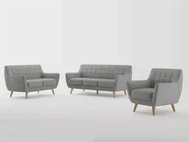 Диван Picasso двухместный серый Bradex Home Серый