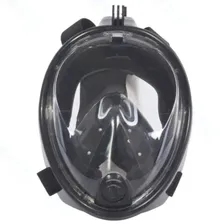 Маска для плавания и снорклинга Bradex SF 0371 с креплением для экшн-камеры, S/M, черная