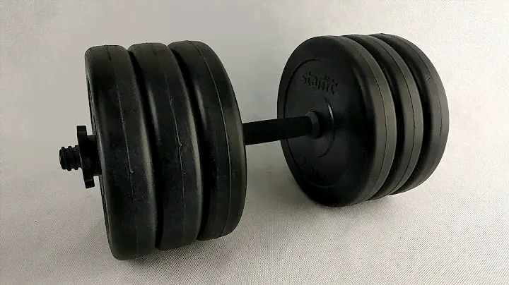 Обзор Гантели пластиковой StarFit 15.5 кг. Плюсы и Минусы