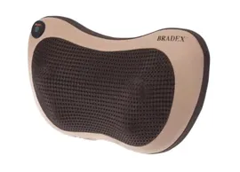 Массажная подушка Bradex KZ 0573 с подогревом и разминающим массажем Шиацу Бежевый