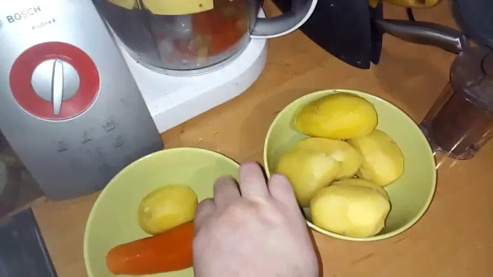 просто так как быстро нарезать овощи кубиками винегрет кухонный комбайн