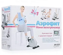 Тренажер Аэрофит Bradex SF 0052 мини велотренажер для рук и ног без сиденья